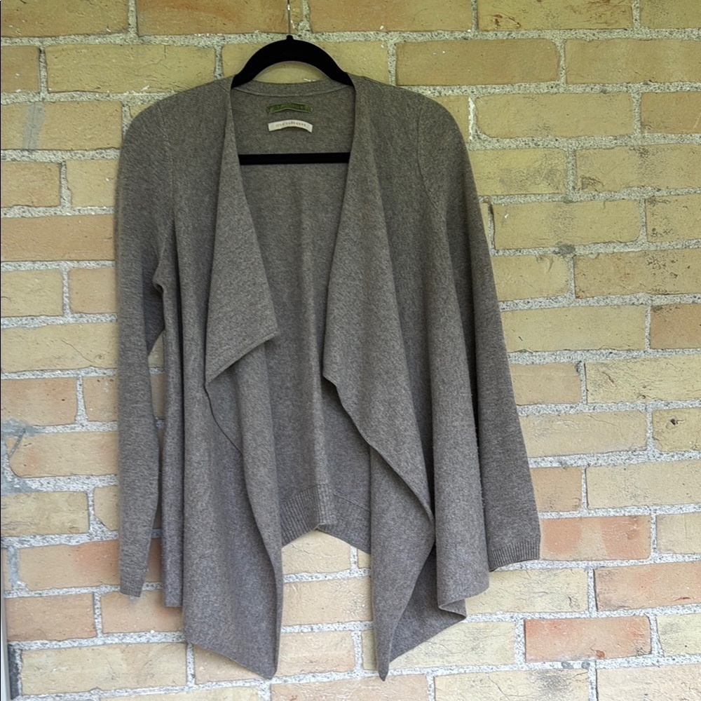Velvet by Graham and Spencer Open Front Cashmere Cardigan Sweater